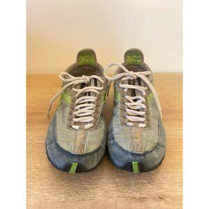 Ralph Lauren Polo Sport X-67 Sneakers Green/Blue 7 US Womens Lace-Up Casual Shoe